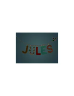 Lettre E bleue phosphorescente - Lilliputiens