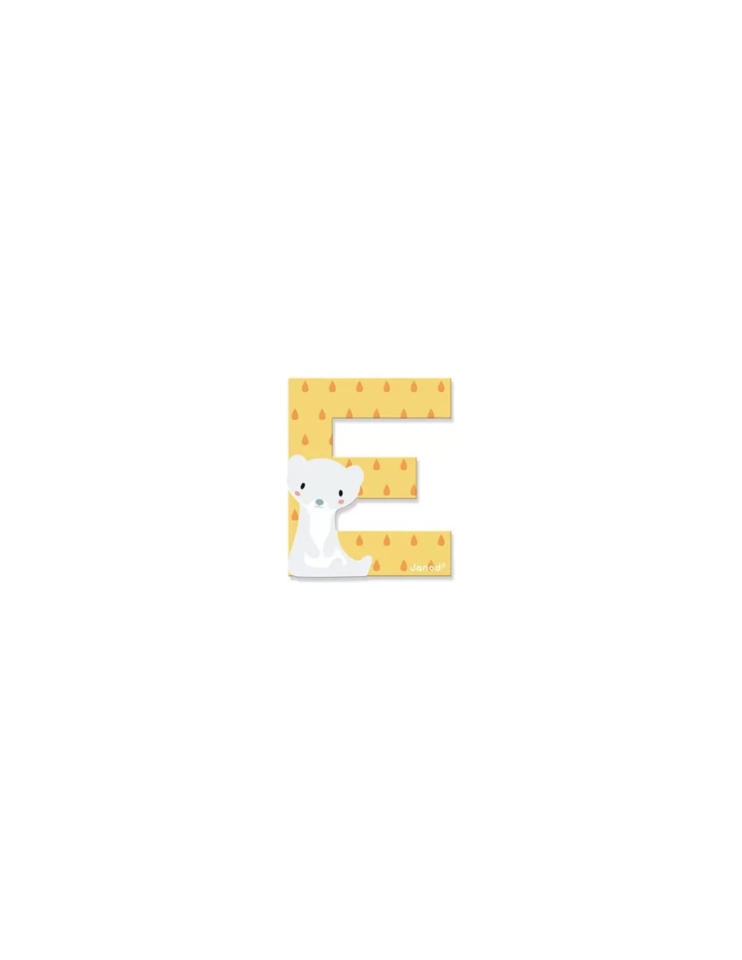 Lettre E en bois Pure - Janod