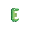 Lettre E vert en bois - Moulin Roty