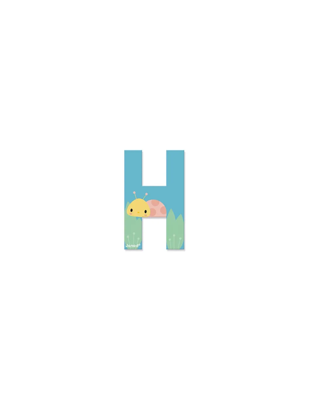 Lettre H en bois Pure - Janod