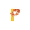 Lettre P en bois - Moulin Roty