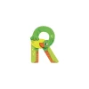 Lettre R vert en bois - Moulin Roty