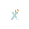 Lettre X en bois Pure - Janod