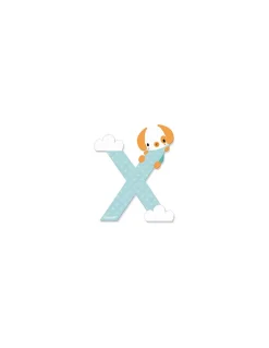 Lettre X en bois Pure - Janod