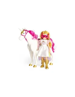 Licorne et poupée Lottie