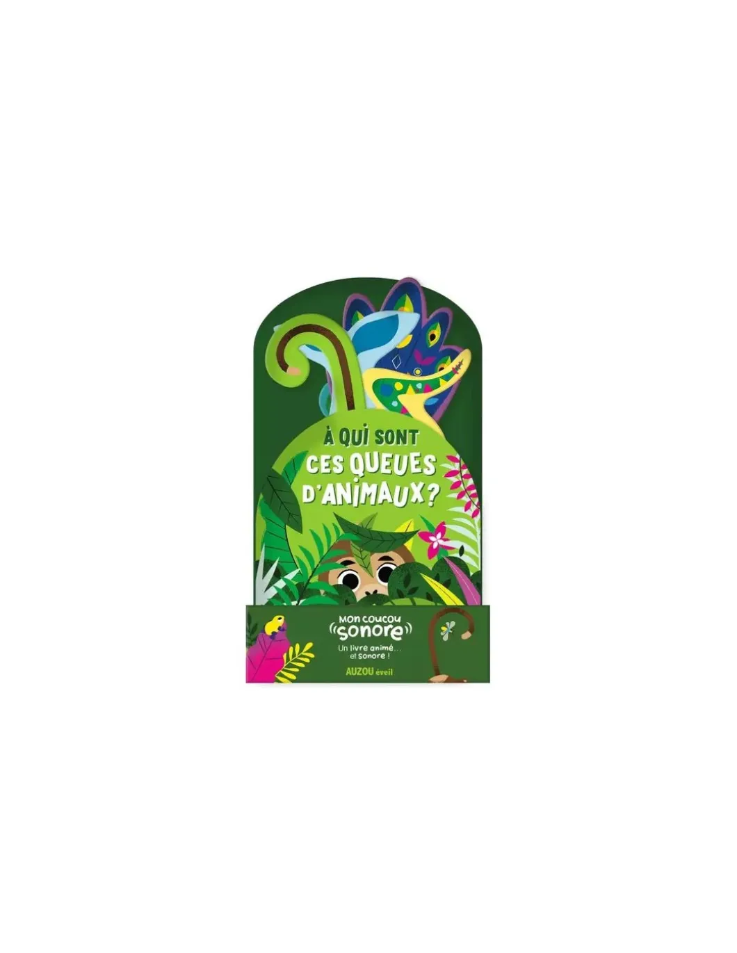 Livre À qui sont ces queues d'animaux ? - Auzou