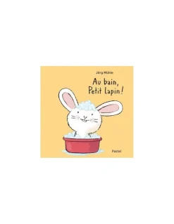 Livre Au bain Petit Lapin - L'école des loisirs