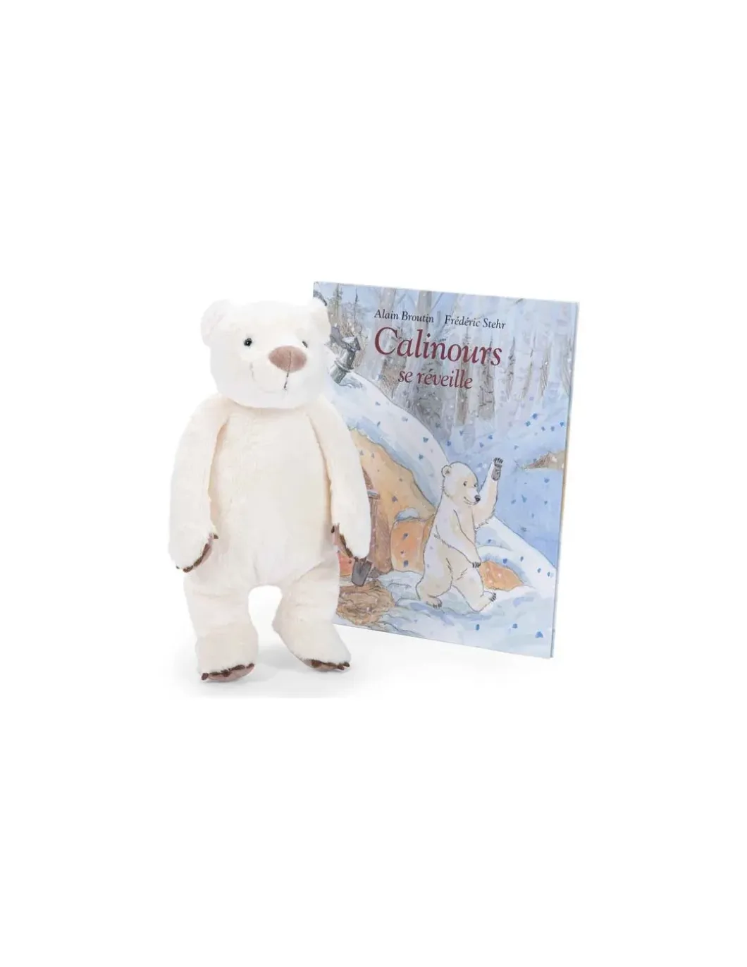Livre Calinours se réveille - L'école des loisirs