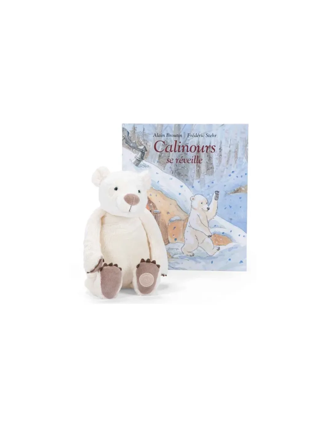 Livre Calinours se réveille - L'école des loisirs