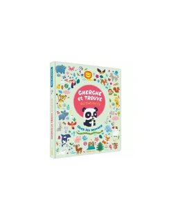 Livre Cherche et trouve des tout-petits Chez les animaux - Auzou