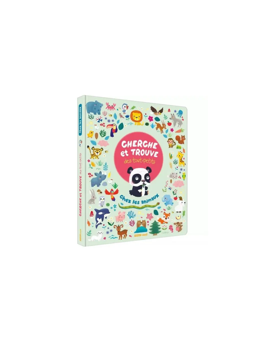 Livre Cherche et trouve des tout-petits Chez les animaux - Auzou