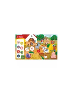 Livre Cherche et trouve des tout-petits Chez les animaux - Auzou