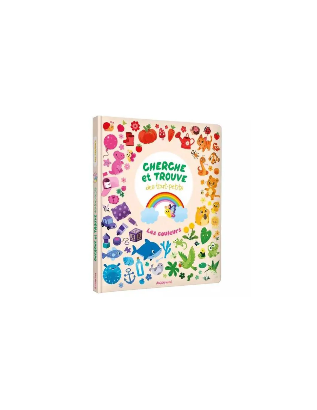 Livre Cherche et trouve des tout-petits Les couleurs - Auzou