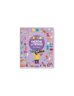 Livre Cherche et trouve des tout-petits P'tit Loup À la maison - Auzou