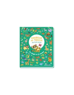 Livre Cherche et trouve des tout-petits La jungle et la savane - Auzou