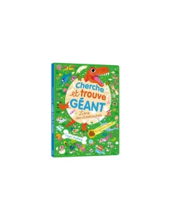 Livre Cherche et trouve géant L'ère des dinosaures - Auzou