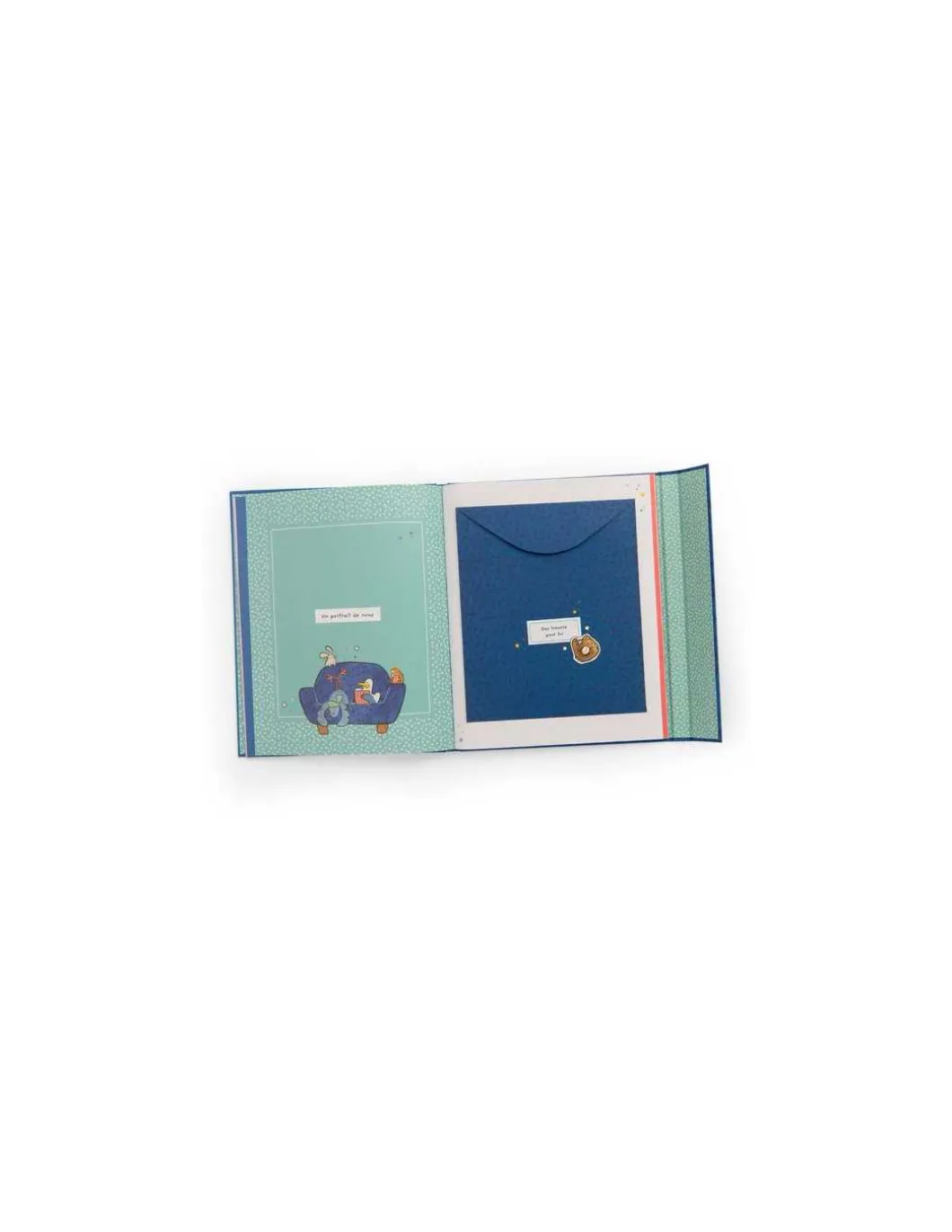 Livre de naissance Puce & Pilou - Moulin Roty