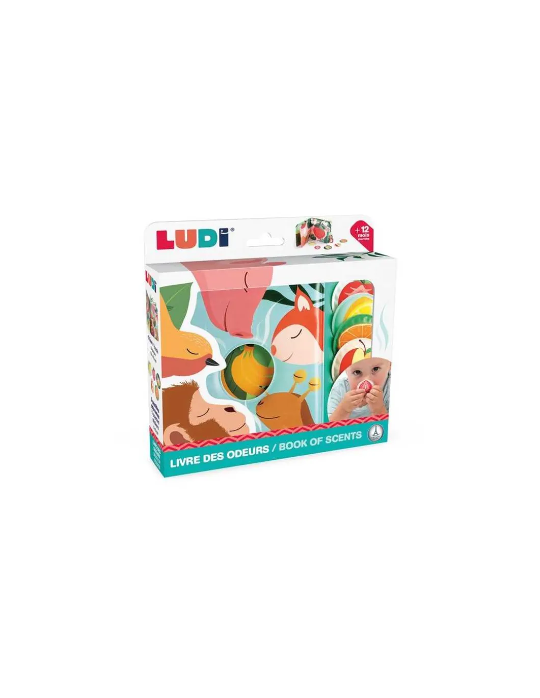 Livre des odeurs fruits - Ludi