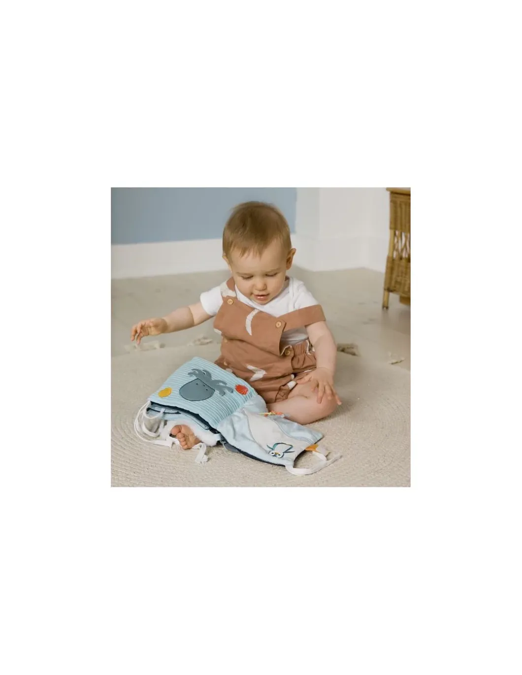 Livre d'éveil 2 en 1 océan - Little Big Friends