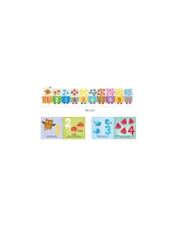 Livre et puzzle Apprends tes premiers chiffres - Sassi
