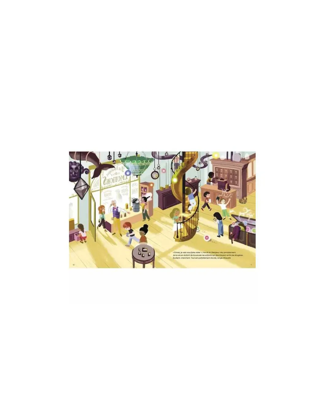 Livre La boutique des émotions - Auzou