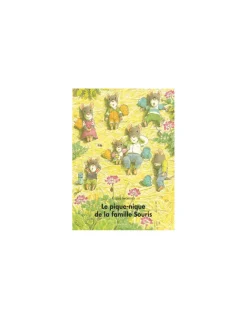 Livre Le pique-nique de la famille Souris - L'école des loisirs