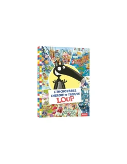Livre L'incroyable Cherche et trouve Loup - Auzou