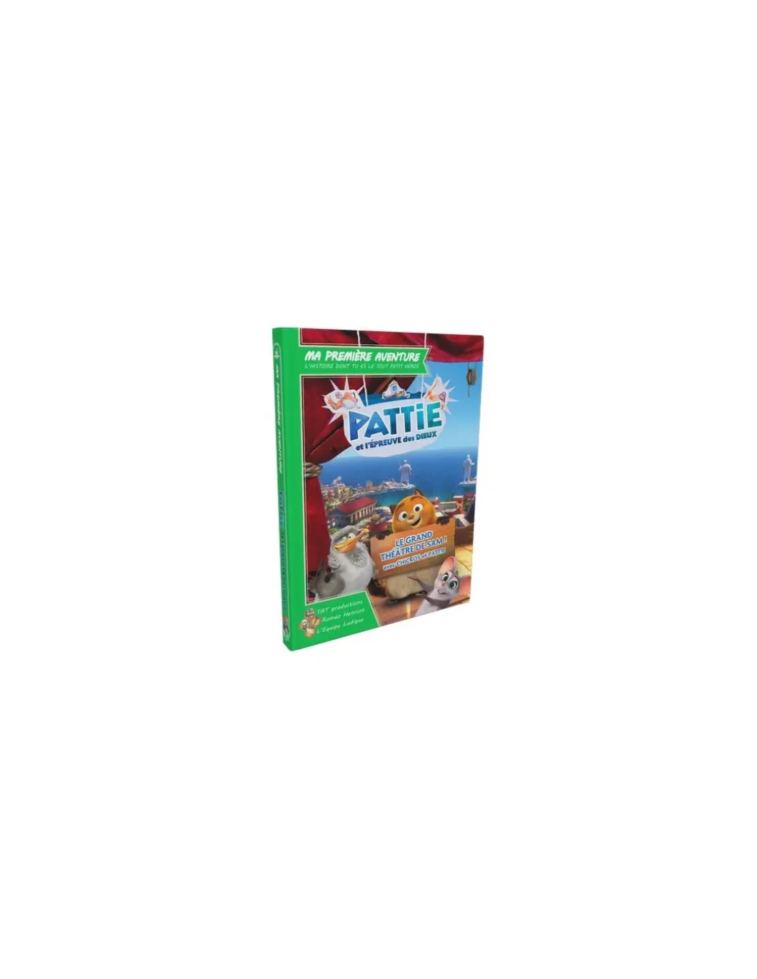 Livre Ma première aventure : Pattie et l'épreuve des dieux