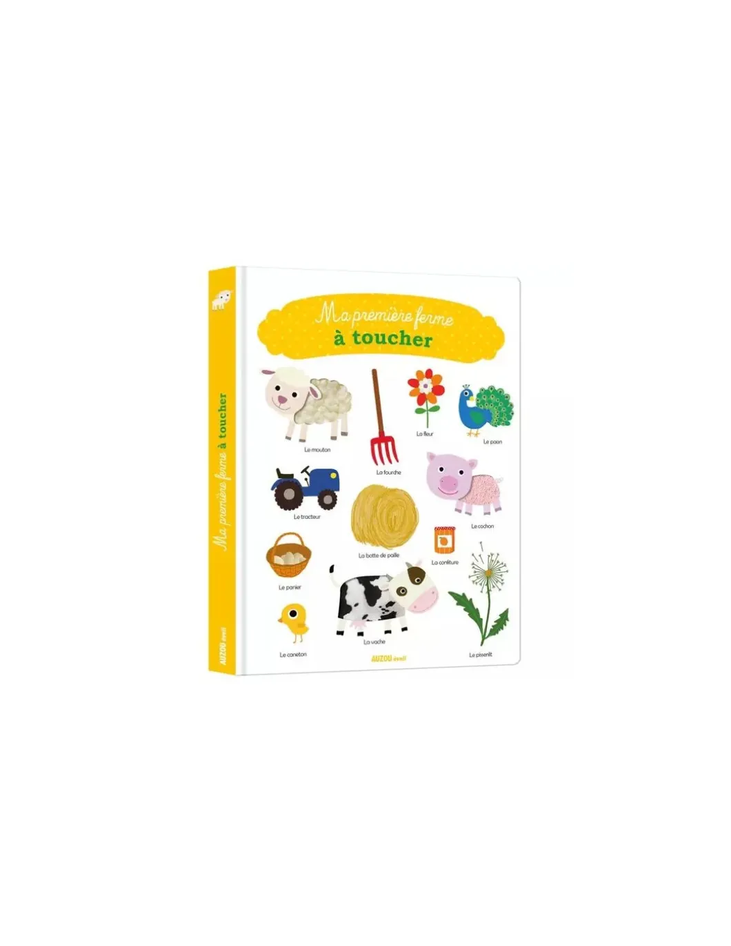 Livre Ma première ferme à toucher - Auzou