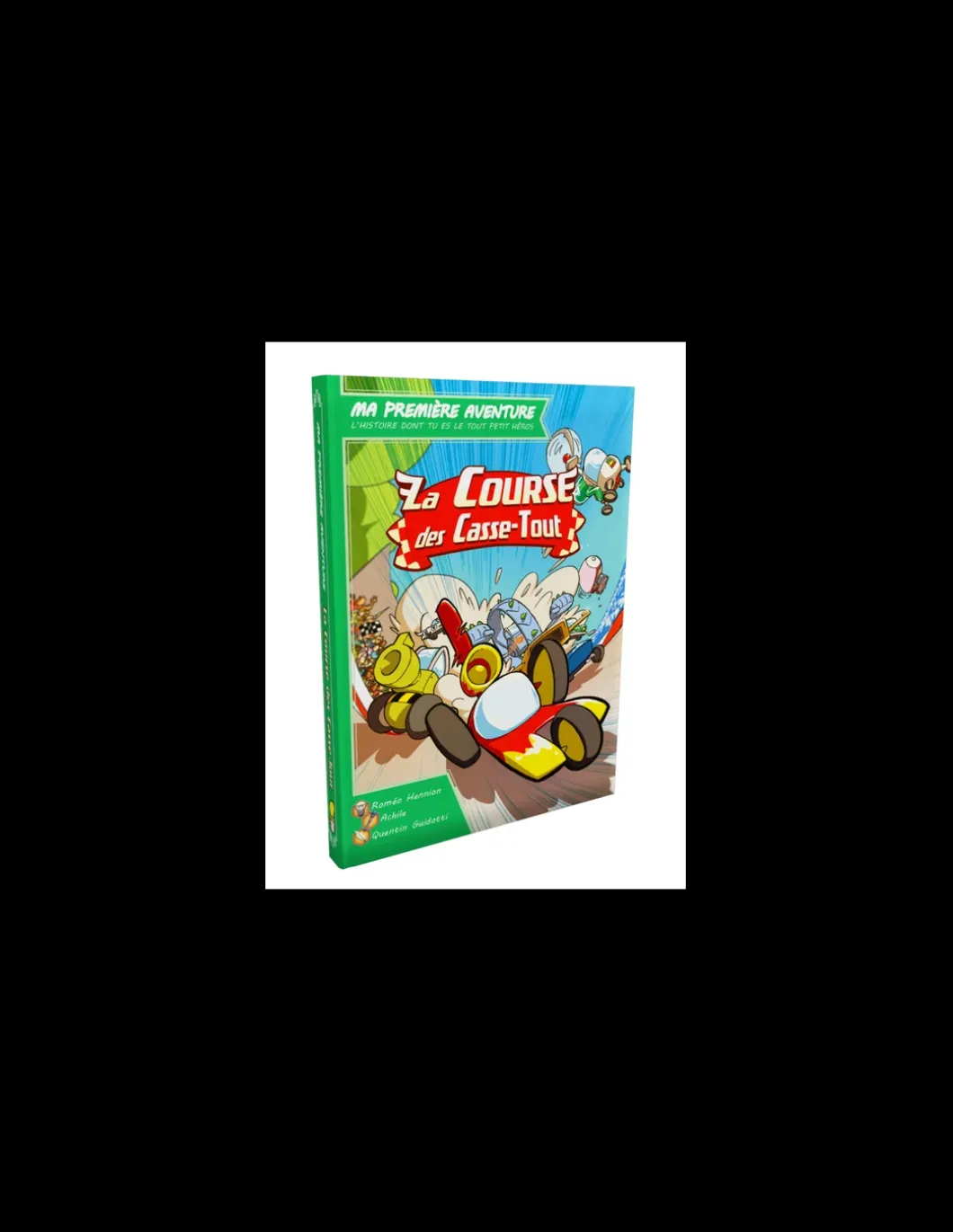 Livre Ma 1ère aventure : La course des casse tout