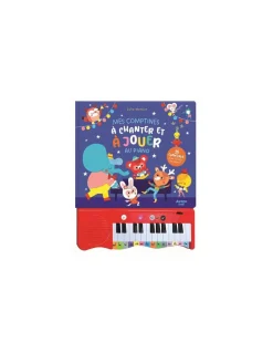 Livre Mes comptines à chanter et à jouer au piano - Auzou