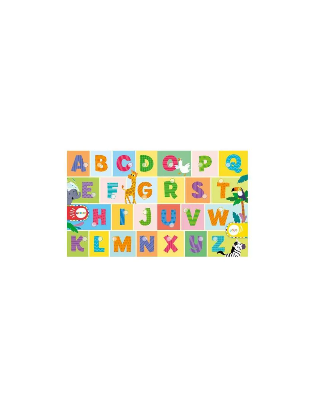 Livre mon alphabet sonore ABC - 123 Soleil !