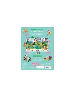 Livre Mon Cherche et trouve surprise Vive les animaux - Auzou