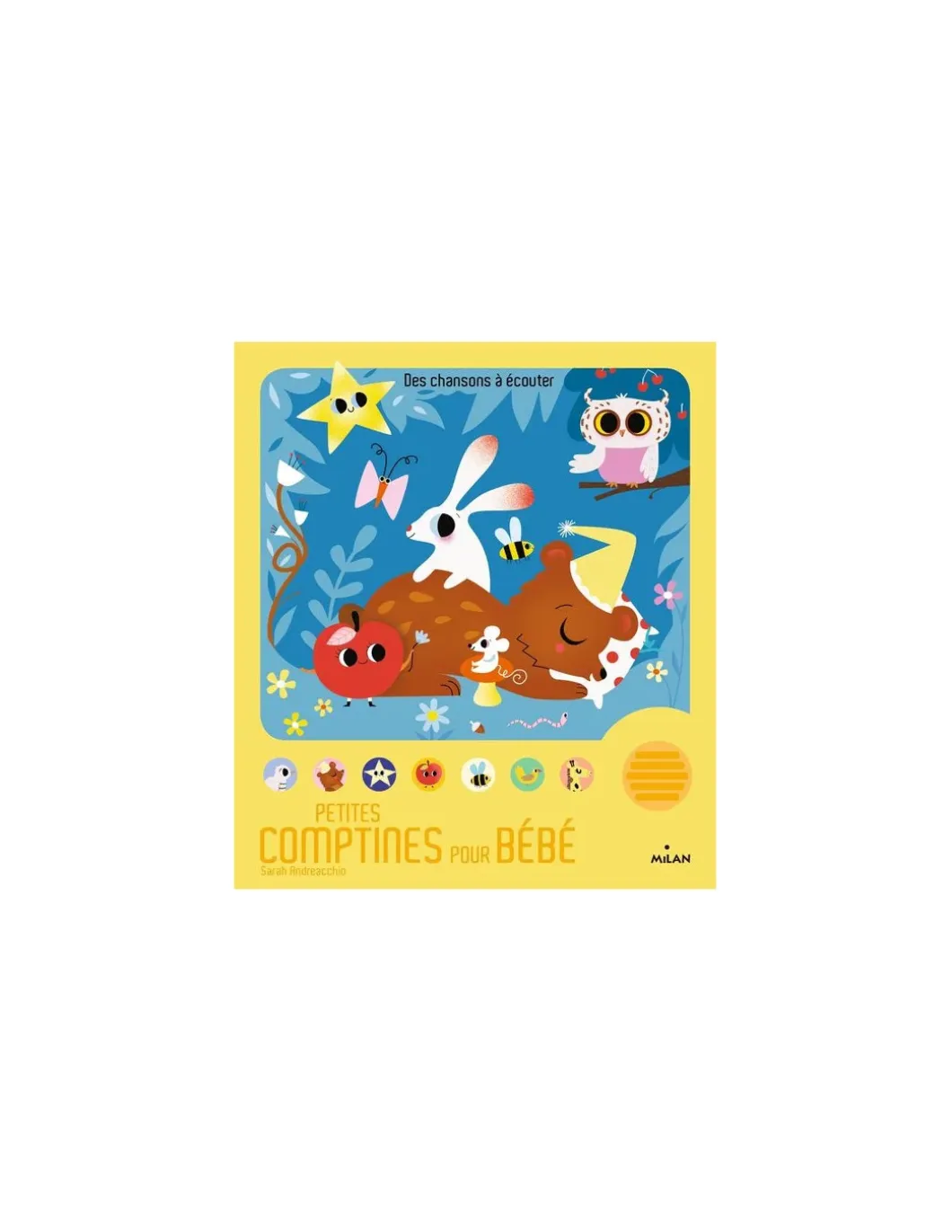 Livre Petites comptines pour bébé - Milan