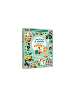 Livre sonore Cherche et trouve des tout-petits La ferme - Auzou