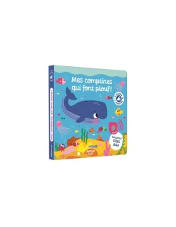 Livre sonore Mes comptines qui font plouf - Auzou