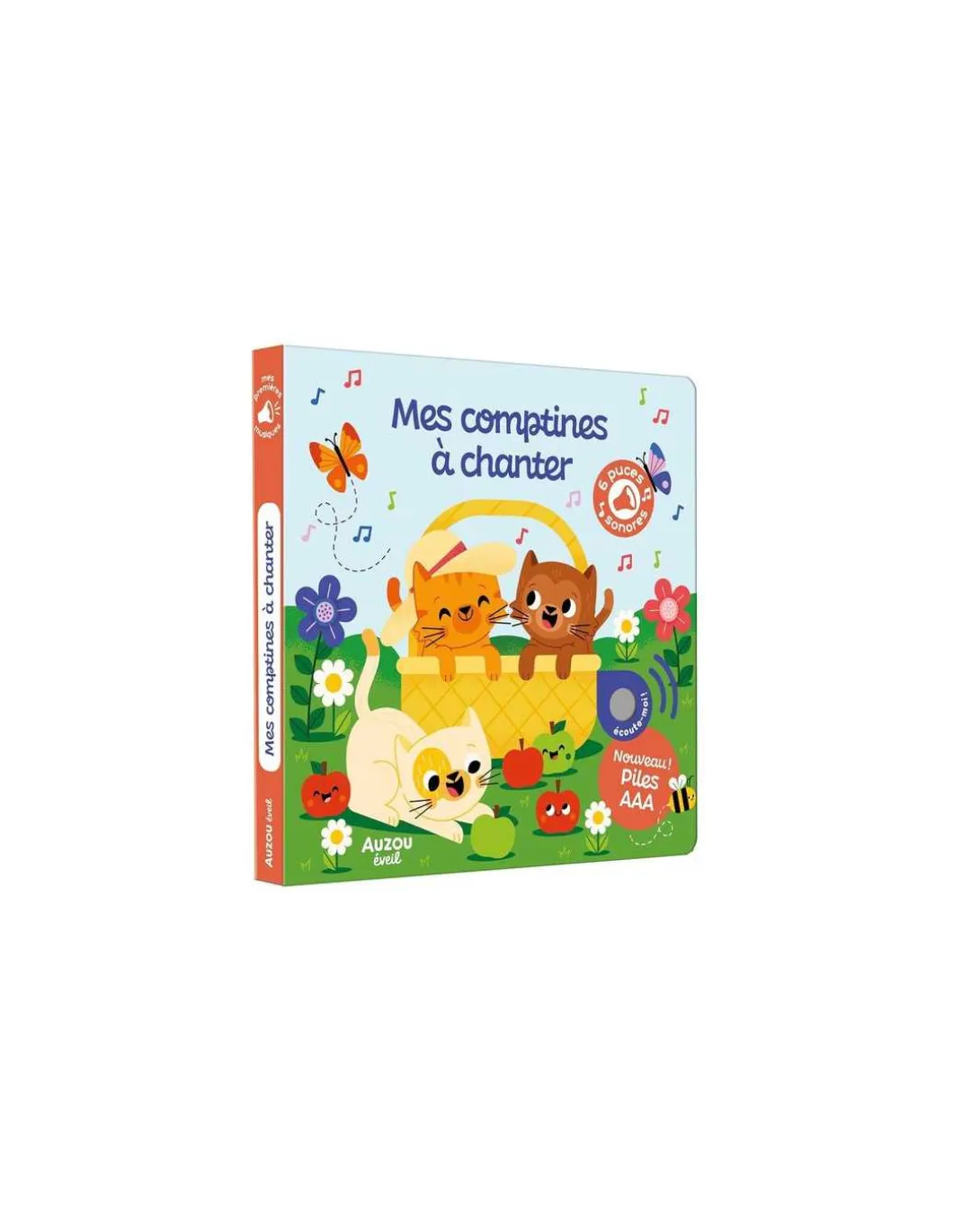 Livre sonore Mes comptines à chanter - Auzou