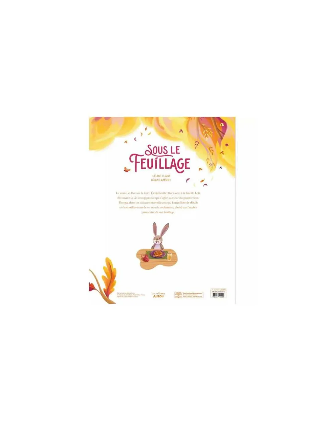 Livre Sous le feuillage - Auzou