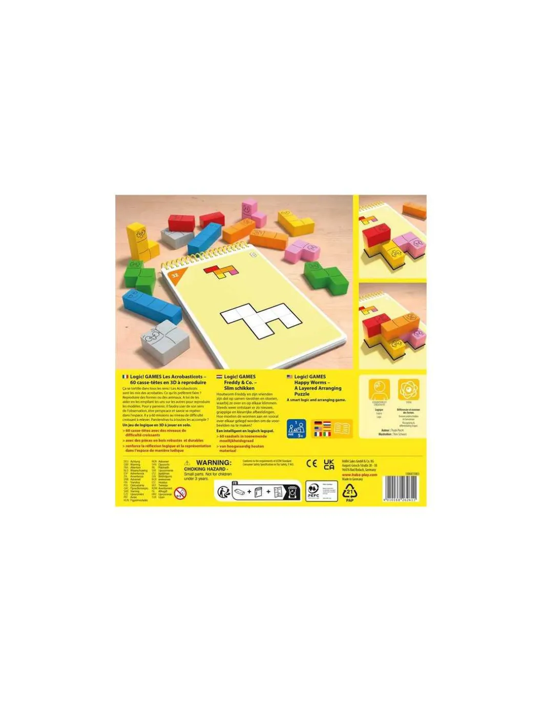 Logic Games Les Acrobasticots - Haba