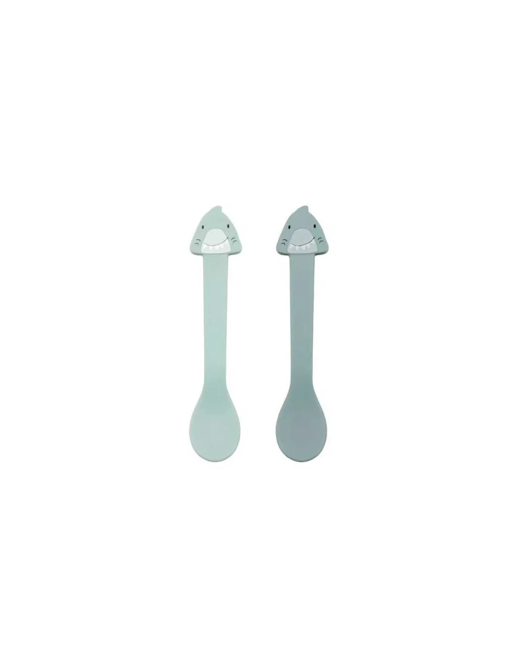 Lot de 2 cuillères en silicone requin - Trixie