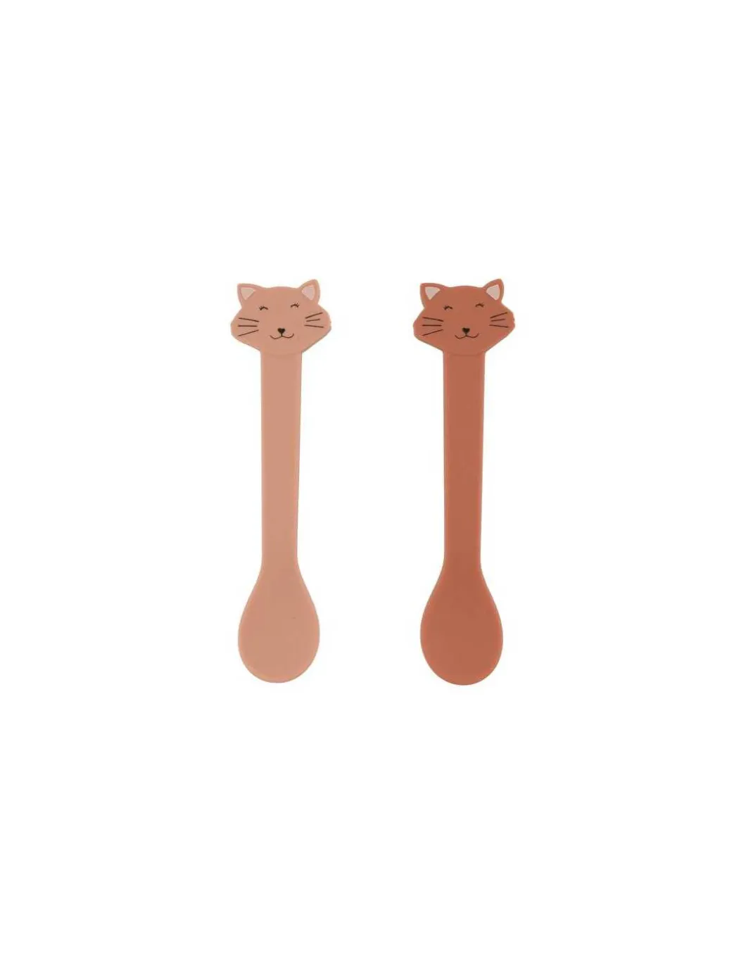 Lot de 2 cuillères en silicone Chat - Trixie