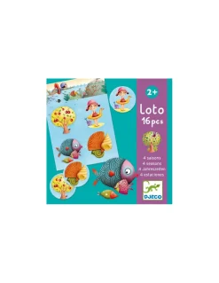 Loto des 4 saisons 16 pièces - Djeco