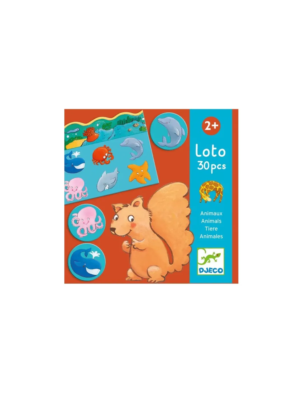 Loto des animaux 30 pièces - Djeco