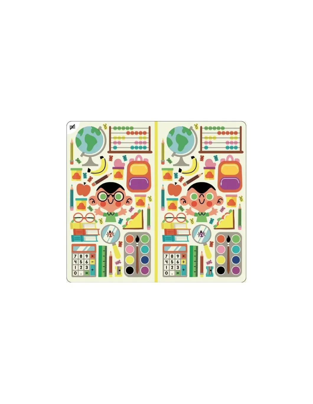 Ma pochette de 20 jeux à l'école - Auzou