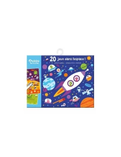 Ma pochette de 20 jeux dans l'espace - Auzou