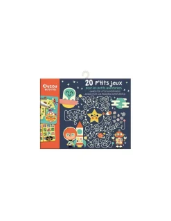 Ma pochette de 20 p'tits jeux pour les petits aventuriers - Auzou