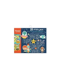 Ma pochette de 20 p'tits jeux pour les petits aventuriers - Auzou