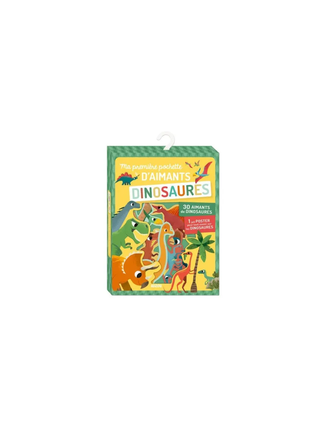 Ma première pochette d'aimants dinosaures - Auzou
