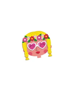 Magnetibook Crazy face fille - Janod