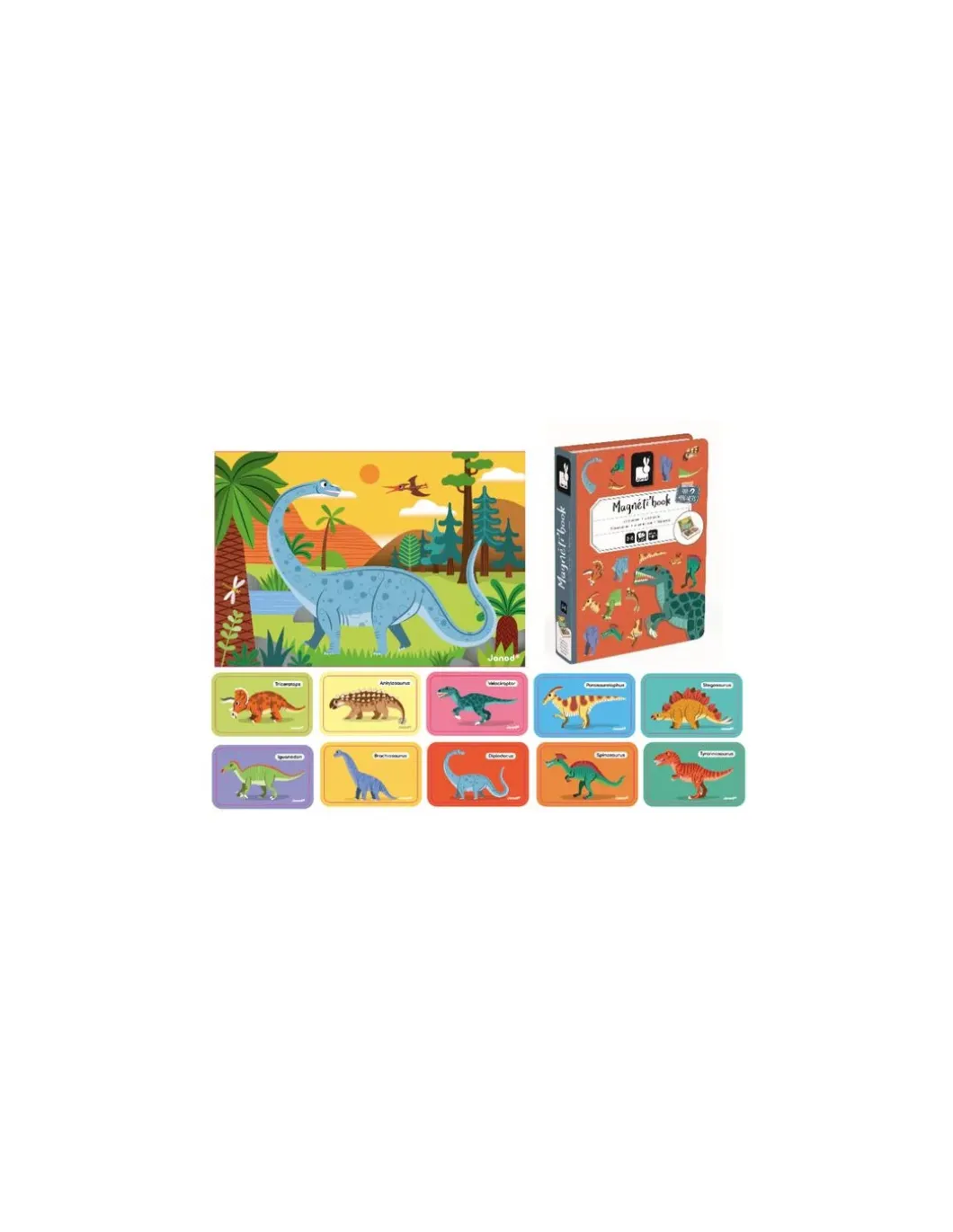 Magnetibook Dinosaures - Janod